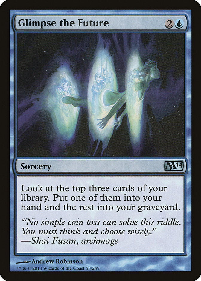 Glimpse the Future [Magic 2014] | Silver Goblin