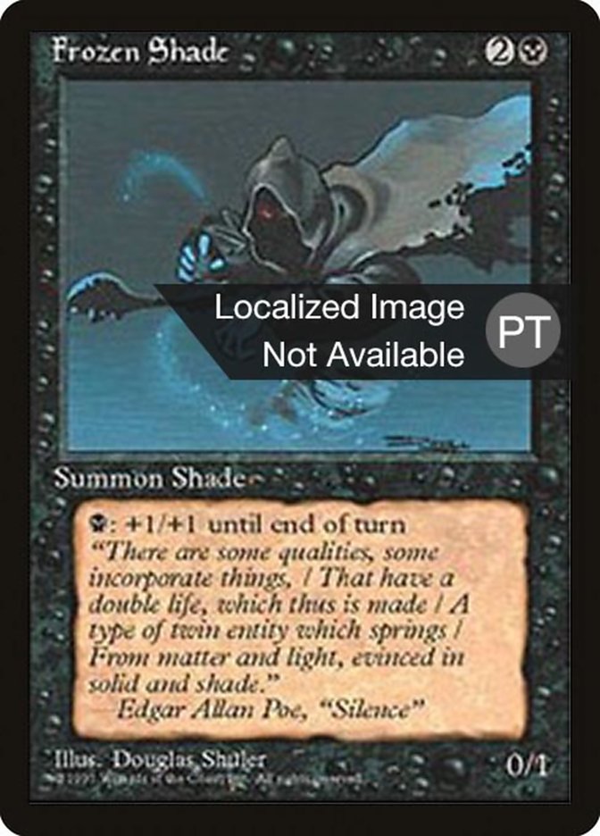 Frozen Shade [Fourth Edition (Foreign Black Border)] | Silver Goblin