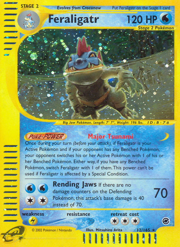 Feraligatr (12/165) [Expedition: Base Set] | Silver Goblin