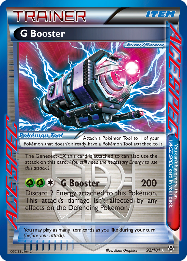 G Booster (92/101) [Black & White: Plasma Blast] | Silver Goblin