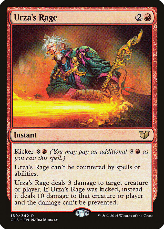 Urza's Rage [Commander 2015] | Silver Goblin
