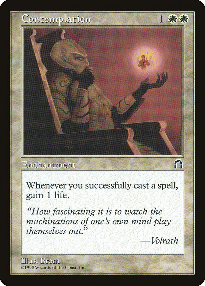 Contemplation [Stronghold] | Silver Goblin