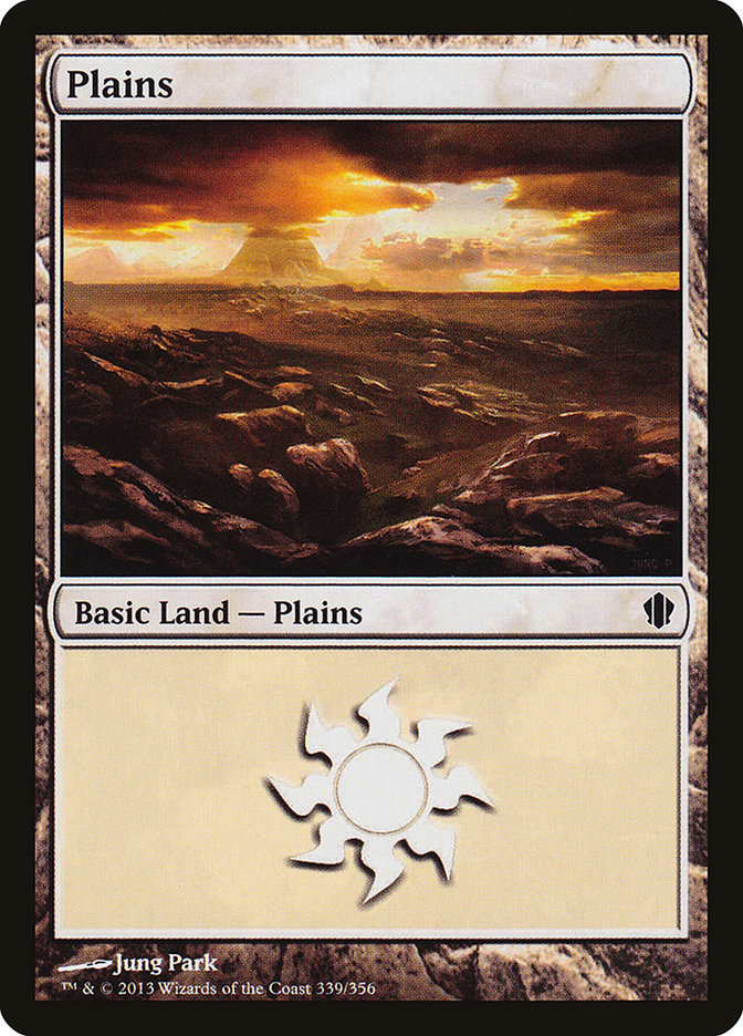 Plains (339) [Commander 2013] | Silver Goblin