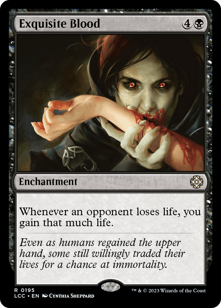 Exquisite Blood [The Lost Caverns of Ixalan Commander] | Silver Goblin