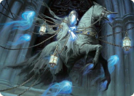 Patrician Geist Art Card [Innistrad: Midnight Hunt Art Series] | Silver Goblin