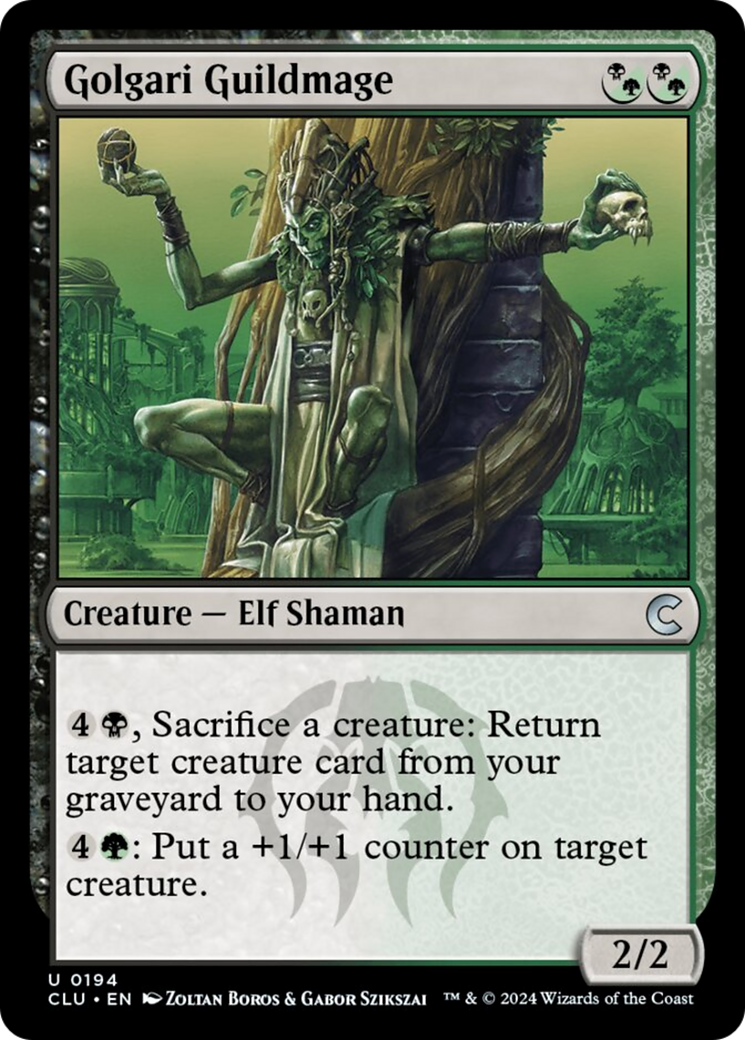 Golgari Guildmage [Ravnica: Clue Edition] | Silver Goblin