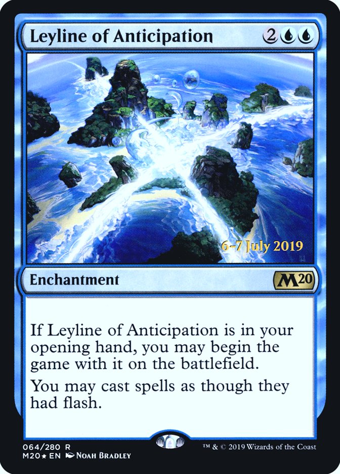 Leyline of Anticipation [Core Set 2020 Prerelease Promos] | Silver Goblin