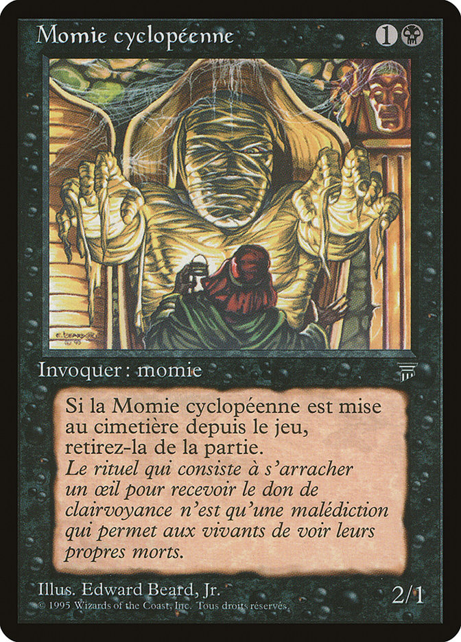 Cyclopean Mummy (French) - "Momie cyclopeenne" [Renaissance] | Silver Goblin