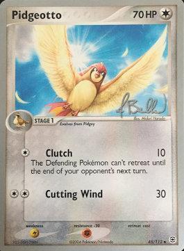 Pidgeotto (45/112) (Eeveelutions - Jimmy Ballard) [World Championships 2006] | Silver Goblin