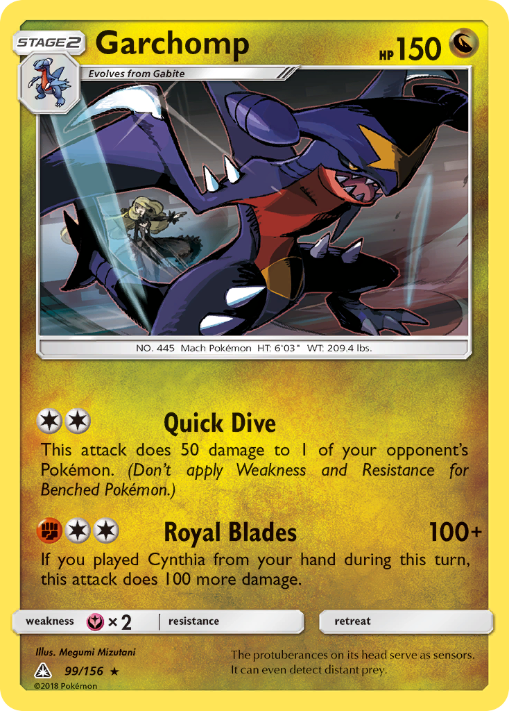 Garchomp (99/156) [Sun & Moon: Ultra Prism] | Silver Goblin