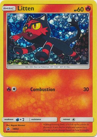 Litten (SM02) (General Mills Promo) [Sun & Moon: Black Star Promos] | Silver Goblin