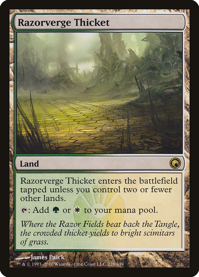 Razorverge Thicket [Scars of Mirrodin] | Silver Goblin