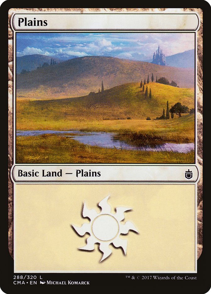 Plains (288) [Commander Anthology] | Silver Goblin