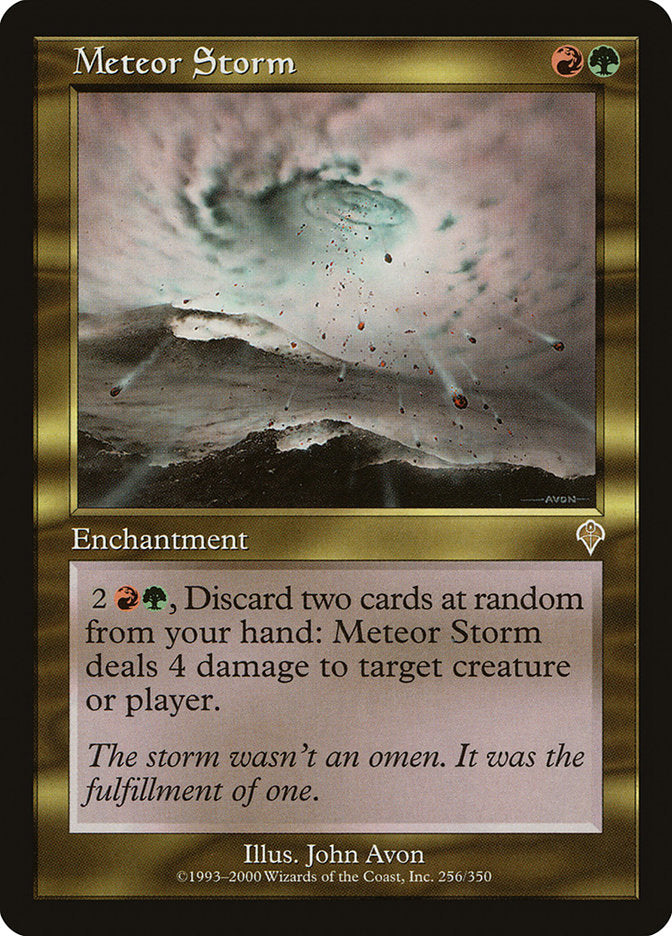 Meteor Storm [Invasion] | Silver Goblin