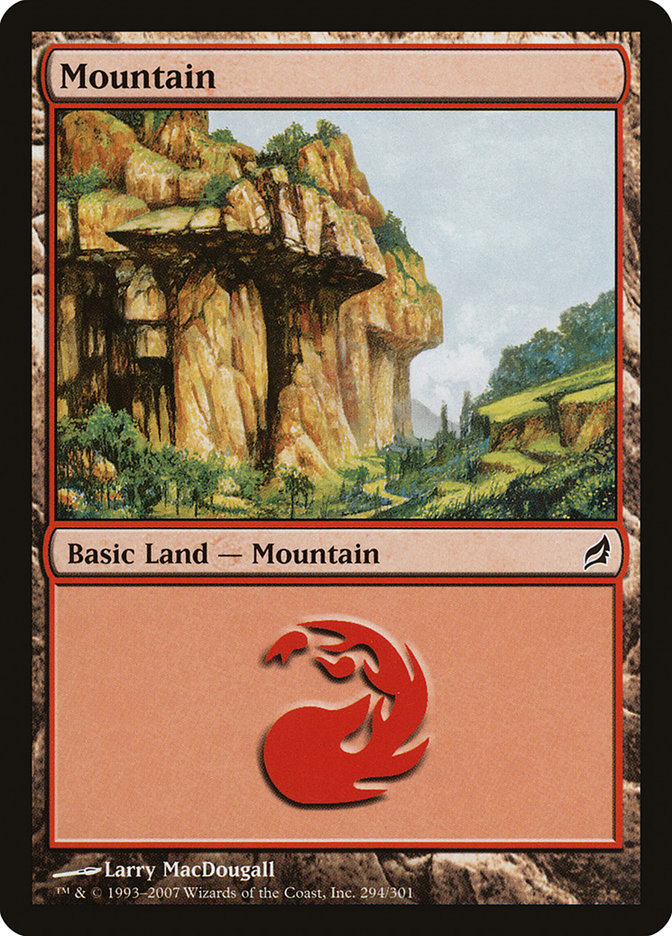 Mountain (294) [Lorwyn] | Silver Goblin