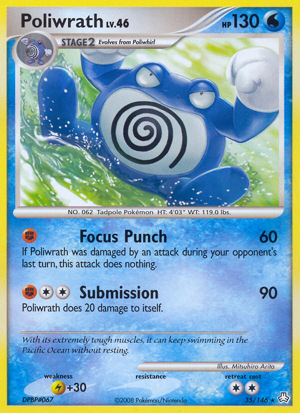 Poliwrath (35/146) [Diamond & Pearl: Legends Awakened] | Silver Goblin