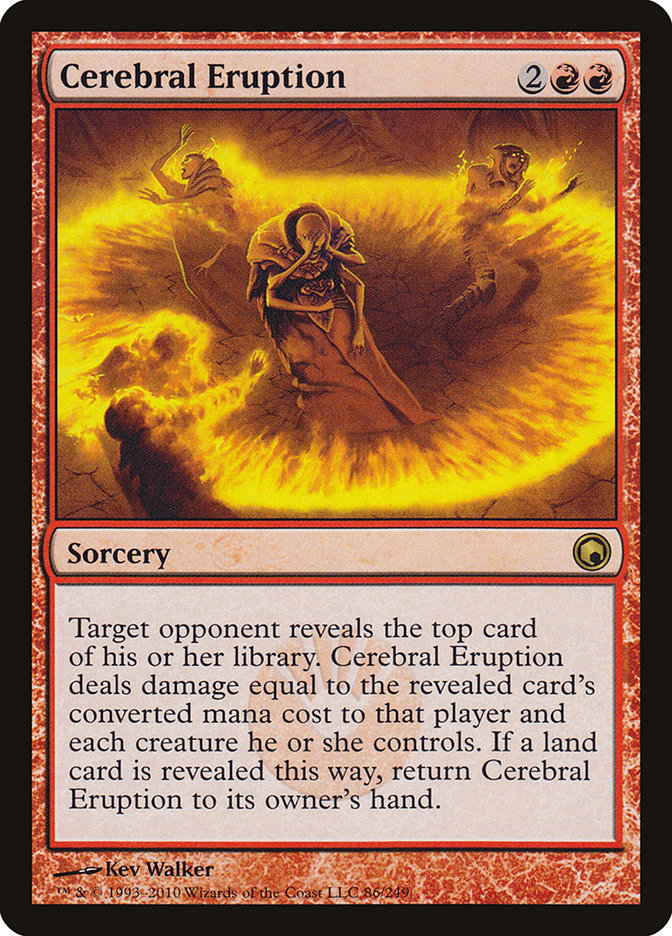 Cerebral Eruption [Scars of Mirrodin] | Silver Goblin