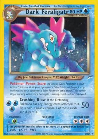 Dark Feraligatr (5/105) [Neo Destiny Unlimited] | Silver Goblin