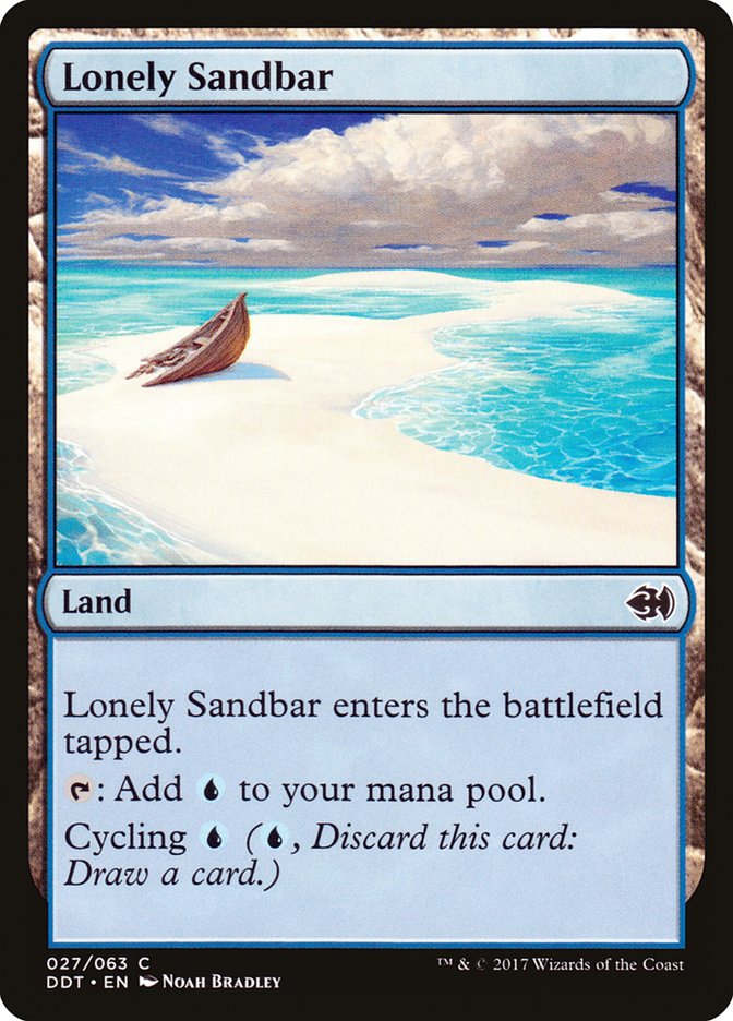 Lonely Sandbar [Duel Decks: Merfolk vs. Goblins] | Silver Goblin