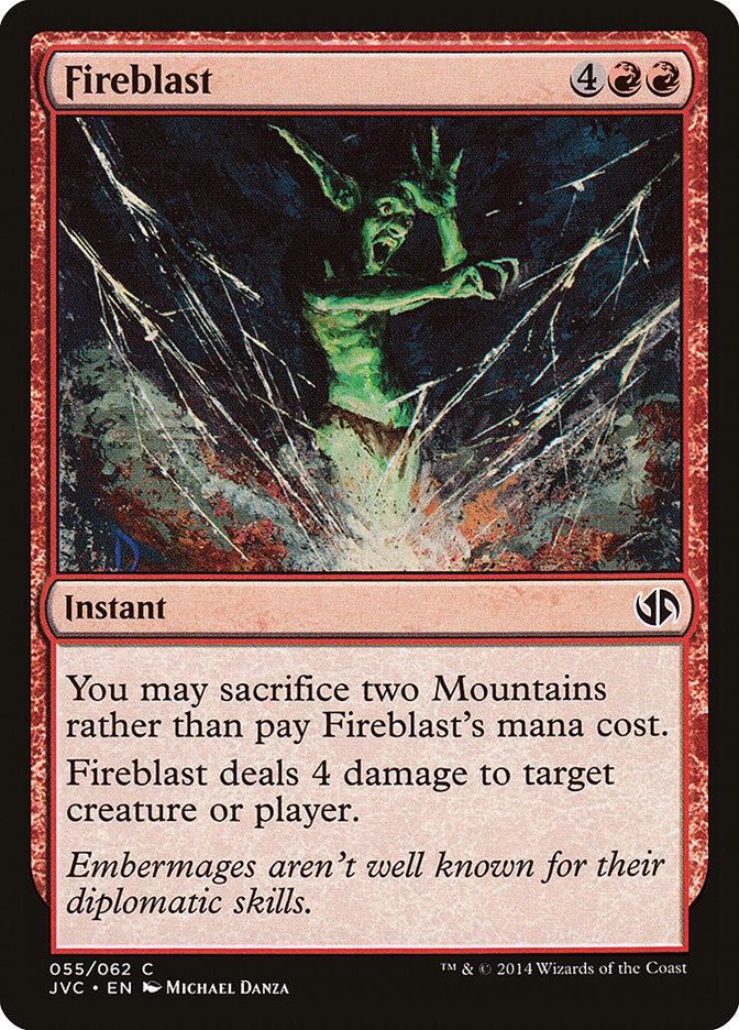 Fireblast [Duel Decks Anthology] | Silver Goblin