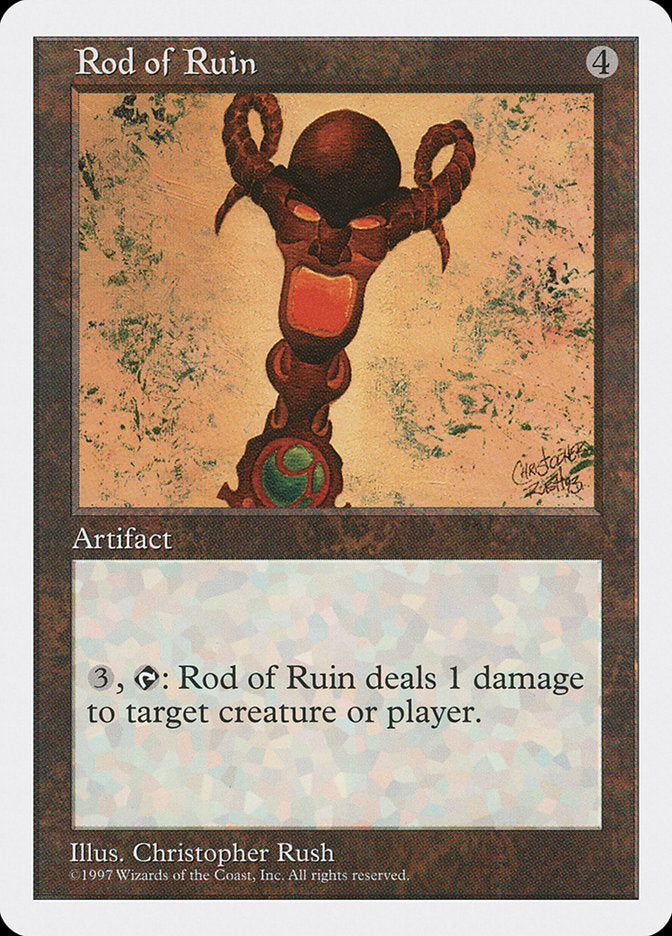 Rod of Ruin [Fifth Edition] | Silver Goblin