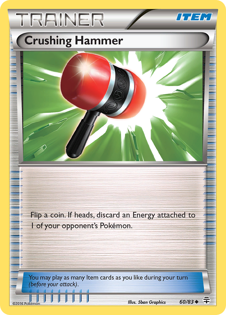 Crushing Hammer (60/83) [XY: Generations] | Silver Goblin