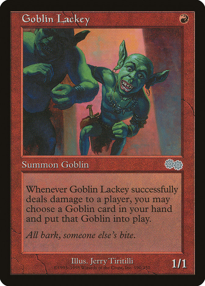 Goblin Lackey [Urza's Saga] | Silver Goblin