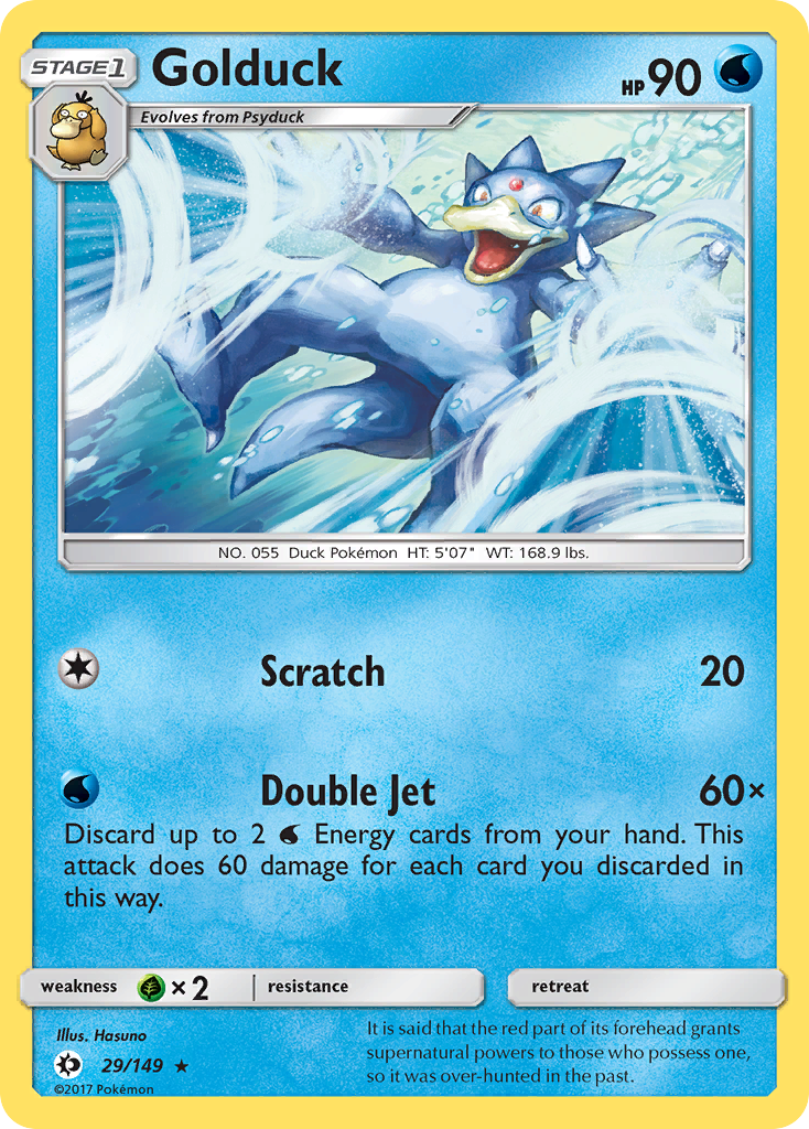 Golduck (29/149) [Sun & Moon: Base Set] | Silver Goblin