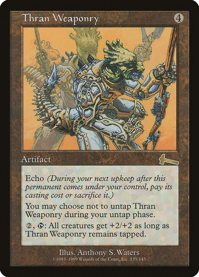 Thran Weaponry [Urza's Legacy] | Silver Goblin