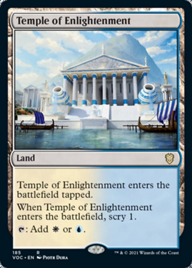 Temple of Enlightenment [Innistrad: Crimson Vow Commander] | Silver Goblin