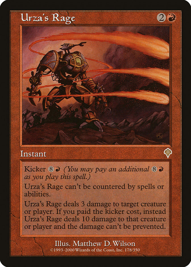 Urza's Rage [Invasion] | Silver Goblin