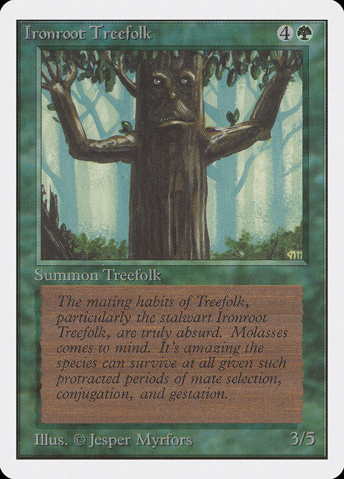 Ironroot Treefolk [Unlimited Edition] | Silver Goblin