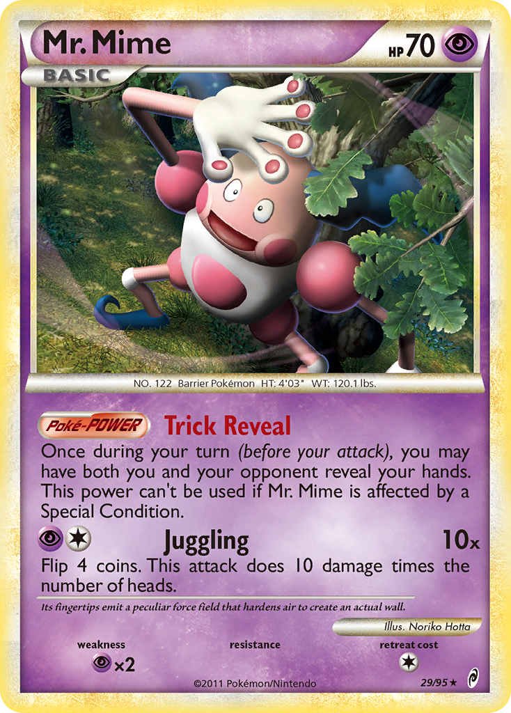 Mr. Mime (29/95) [HeartGold & SoulSilver: Call of Legends] | Silver Goblin