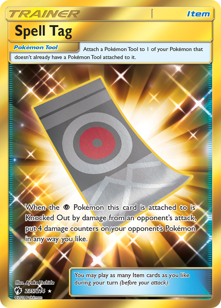 Spell Tag (235/214) [Sun & Moon: Lost Thunder] | Silver Goblin