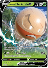 Hisuian Electrode V (SWSH294) (Jumbo Card) [Sword & Shield: Black Star Promos] | Silver Goblin