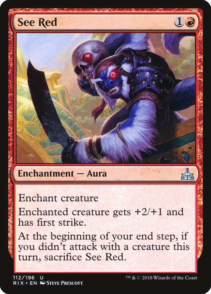 See Red [Rivals of Ixalan] | Silver Goblin