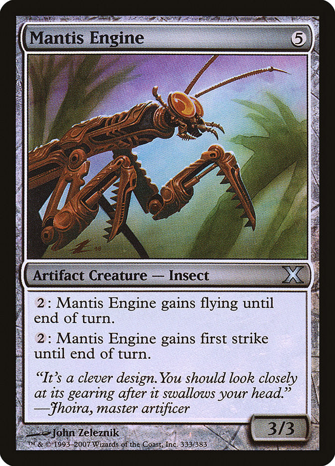 Mantis Engine (Premium Foil) [Tenth Edition] | Silver Goblin