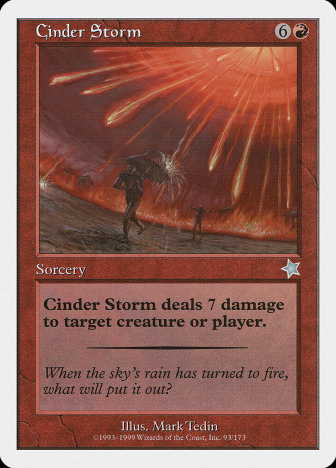 Cinder Storm [Starter 1999] | Silver Goblin