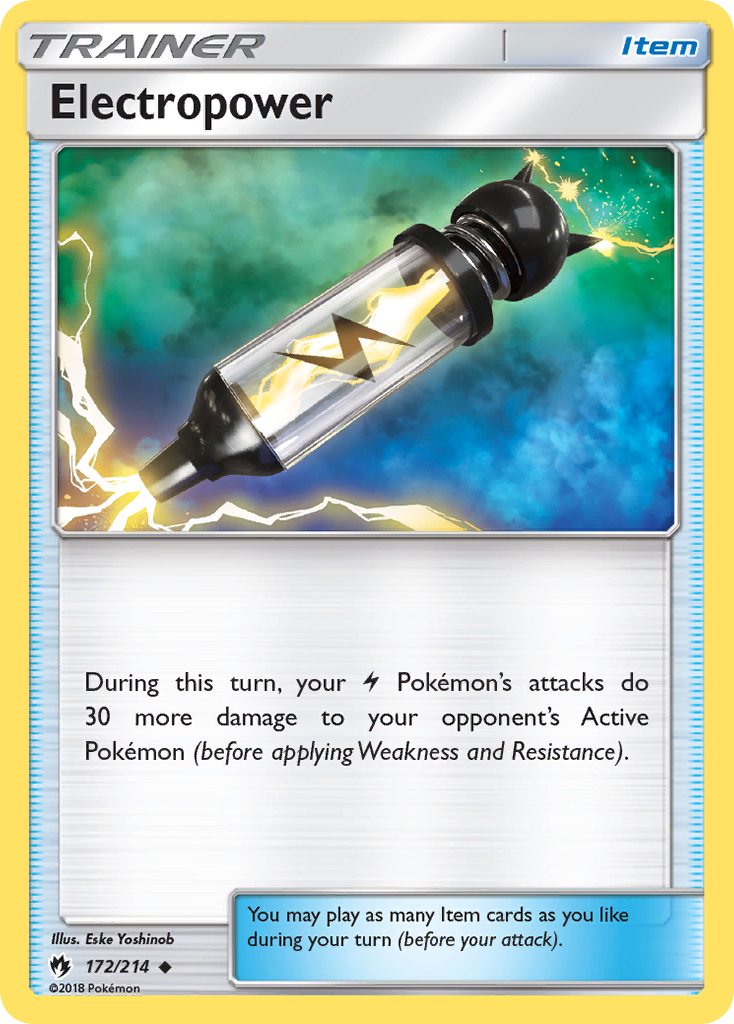 Electropower (172/214) [Sun & Moon: Lost Thunder] | Silver Goblin