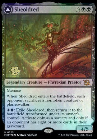 Sheoldred // The True Scriptures [March of the Machine Prerelease Promos] | Silver Goblin