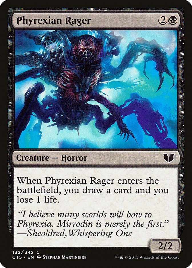 Phyrexian Rager [Commander 2015] | Silver Goblin