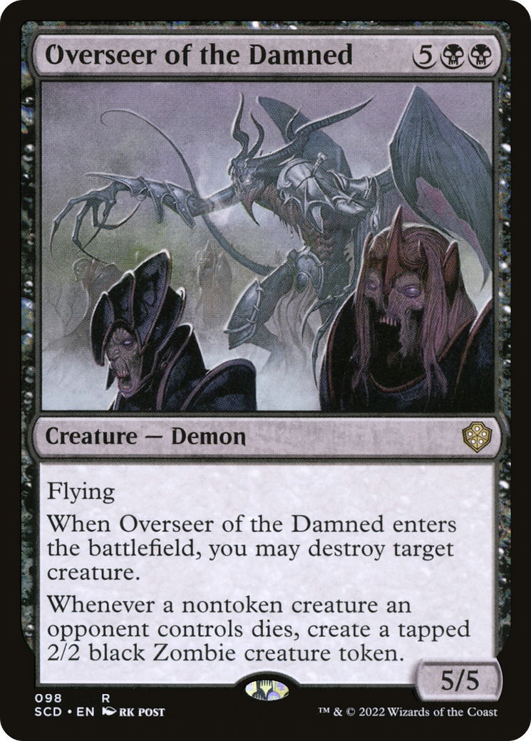 Overseer of the Damned [Starter Commander Decks] | Silver Goblin