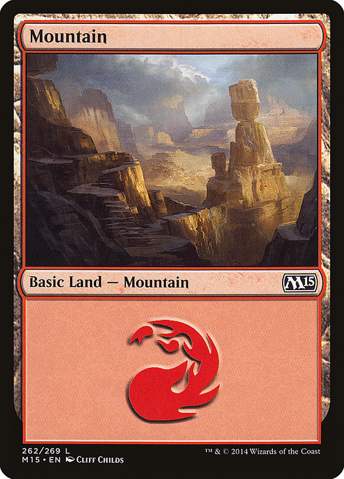 Mountain (262) [Magic 2015] | Silver Goblin