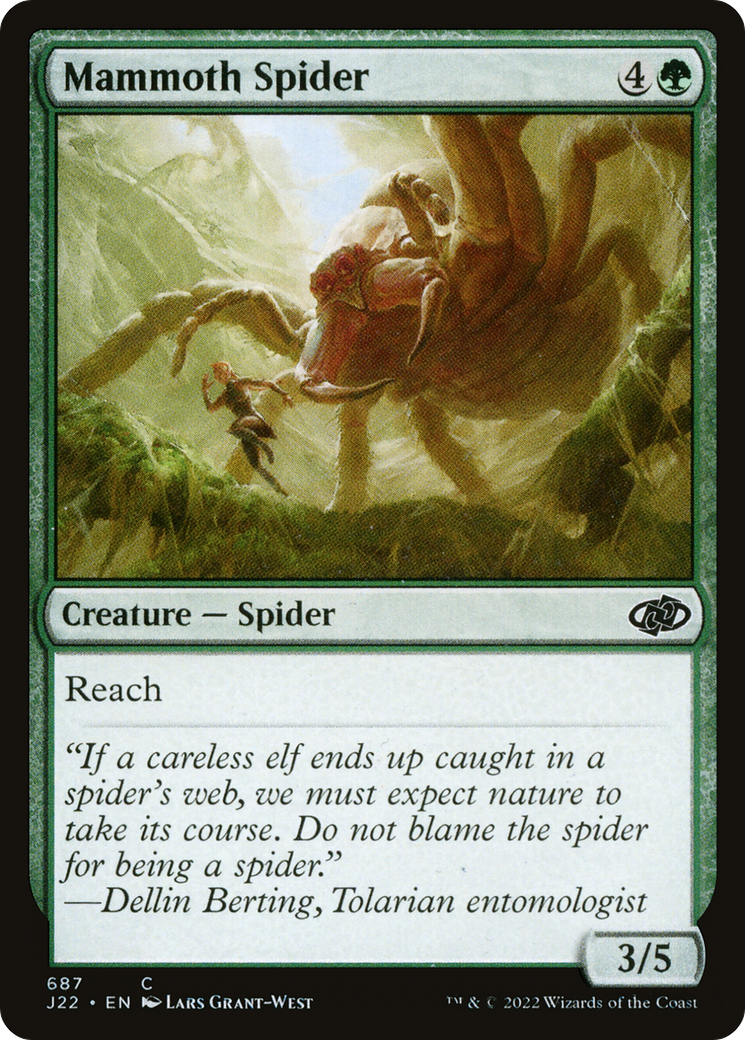 Mammoth Spider [Jumpstart 2022] | Silver Goblin