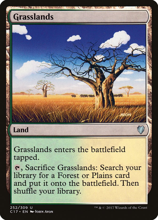 Grasslands [Commander 2017] | Silver Goblin