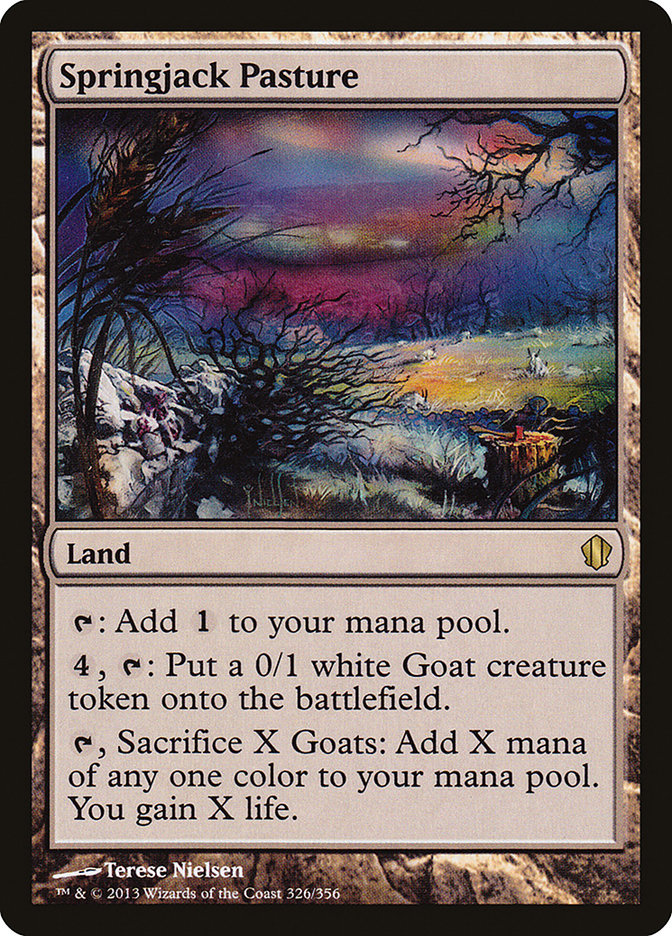 Springjack Pasture [Commander 2013] | Silver Goblin