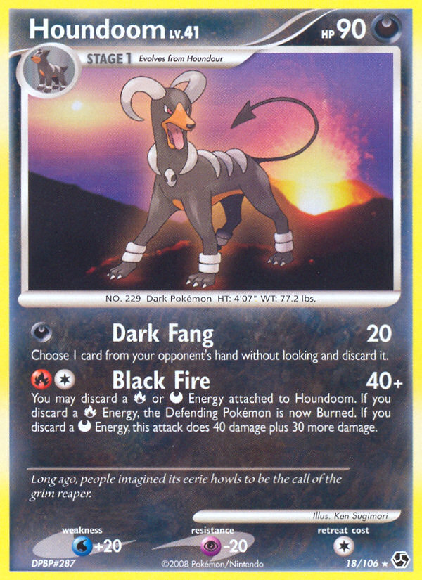 Houndoom (18/106) [Diamond & Pearl: Great Encounters] | Silver Goblin