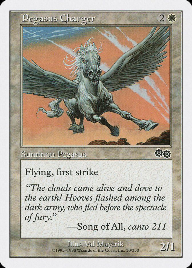 Pegasus Charger [Anthologies] | Silver Goblin