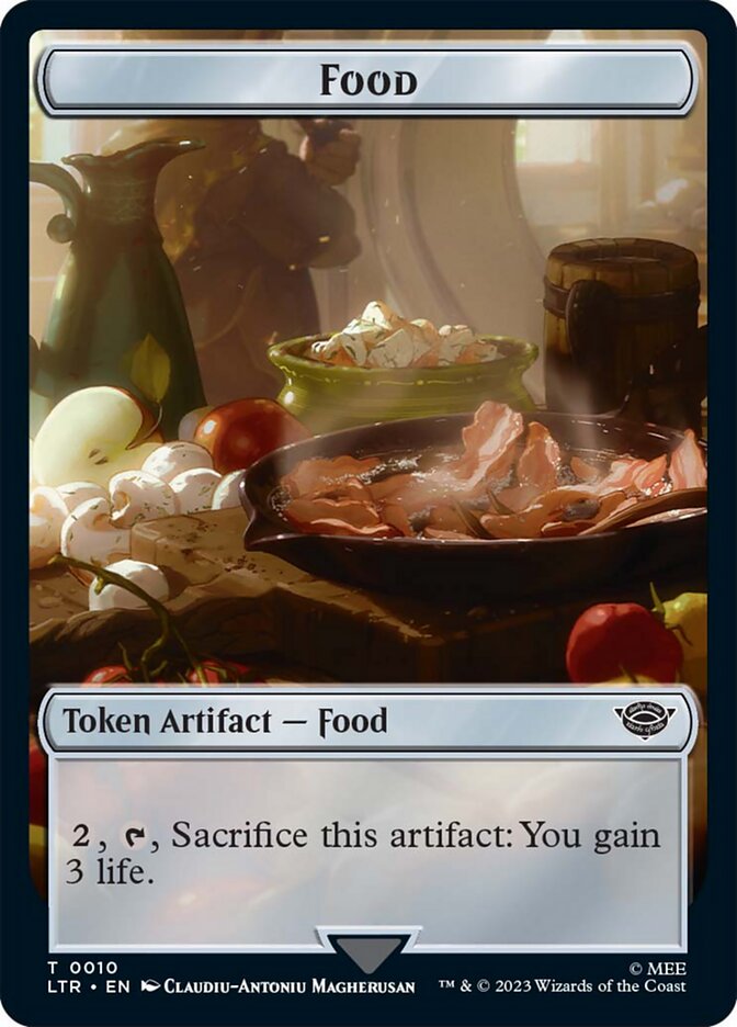 Food Token (10) [The Lord of the Rings: Tales of Middle-Earth Tokens] | Silver Goblin
