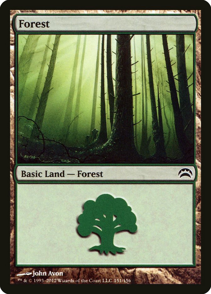 Forest (151) [Planechase 2012] | Silver Goblin